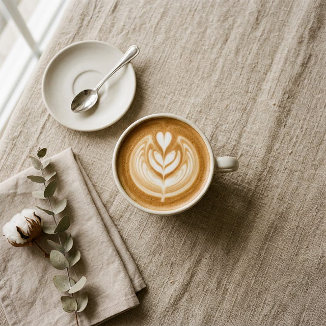 Handwerklich zubereiteter Specialty Coffee mit Latte Art